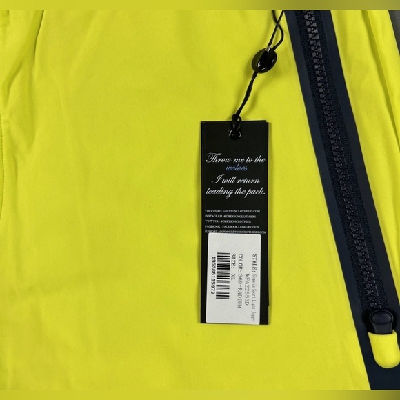 Greyson Men's Bright Yellow Joggers - Picture 3 of 8